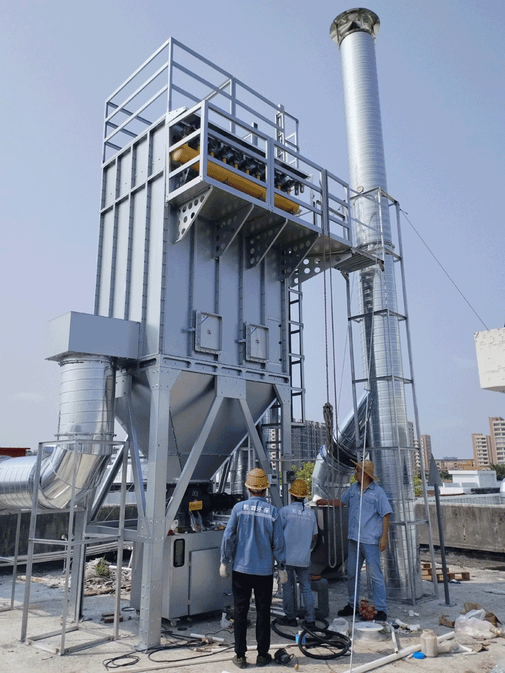 高效凈化，綠色未來(lái) 廣東熙悅環(huán)境脈沖除塵器引領(lǐng)VOCs廢氣與粉塵處理新標(biāo)準(zhǔn)